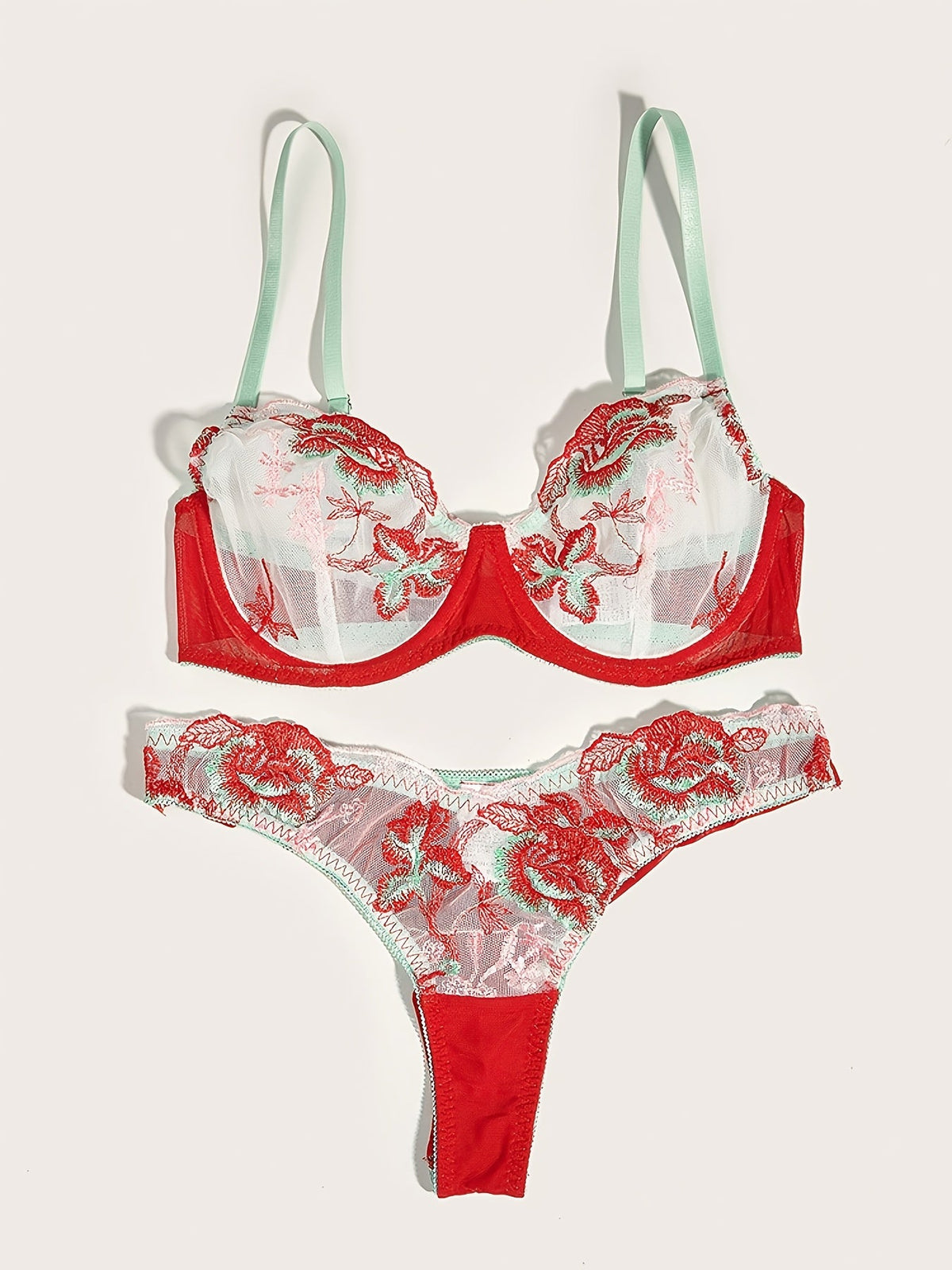 Nera Rouge Embroidered Set product image