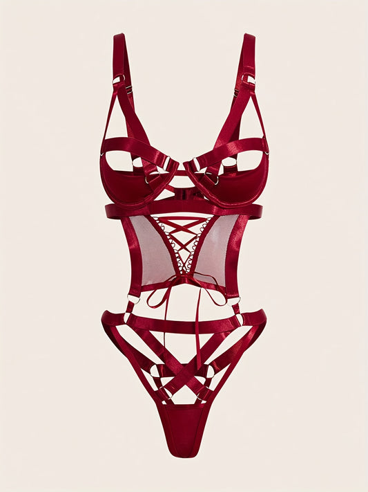Eclipse Corset Harness Bodysuit