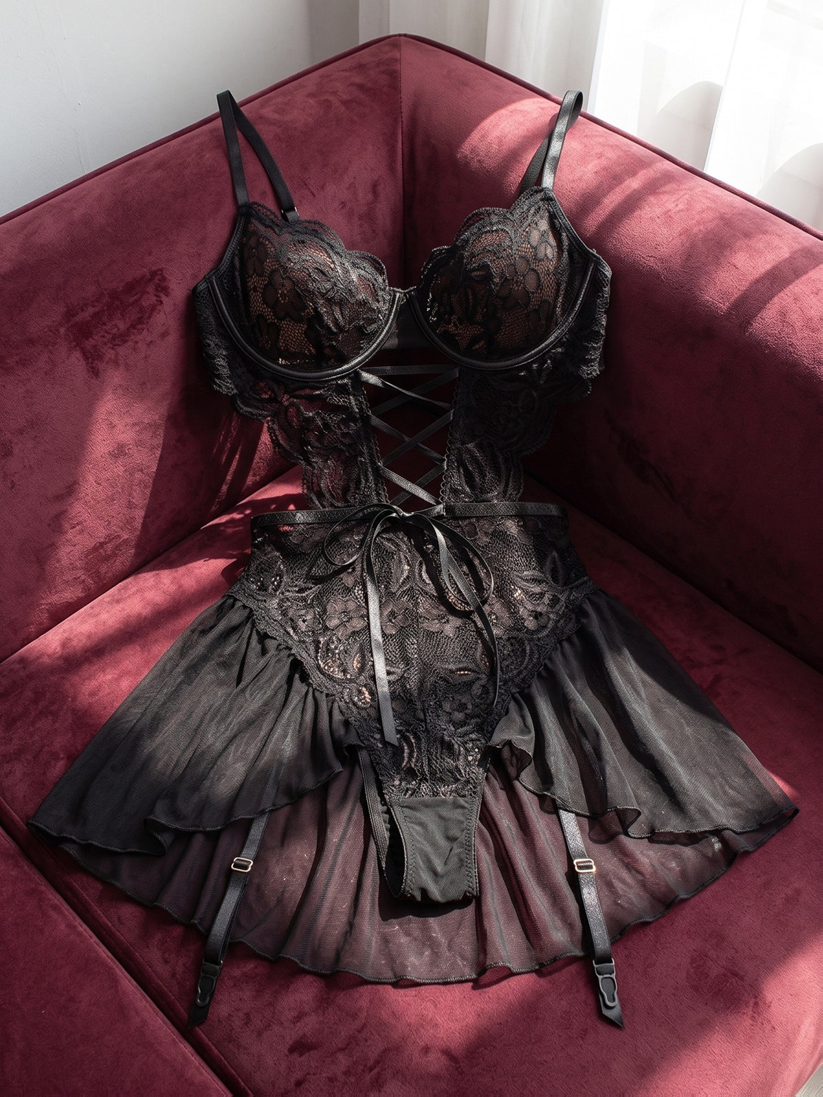 Atelier Lace Corset Set