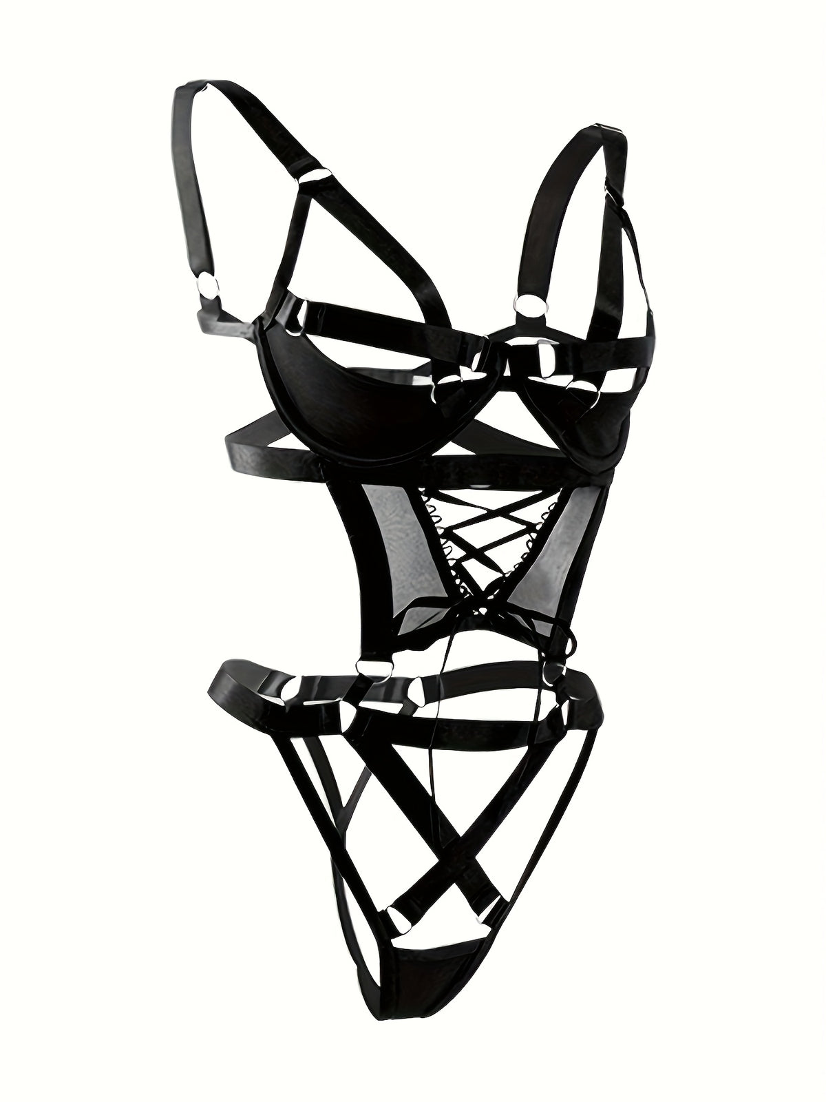 Eclipse Strappy Harness Bodysuit