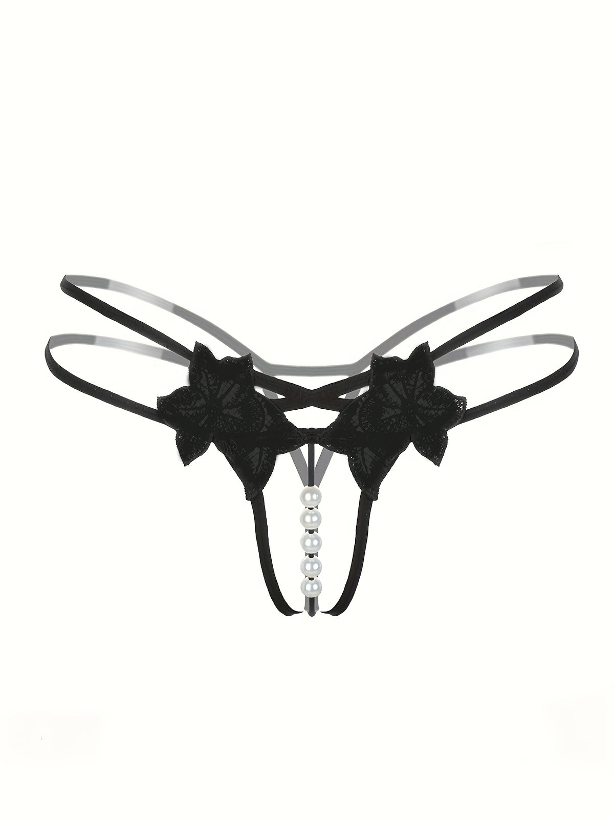 Nocturne Floral Pearl Thong