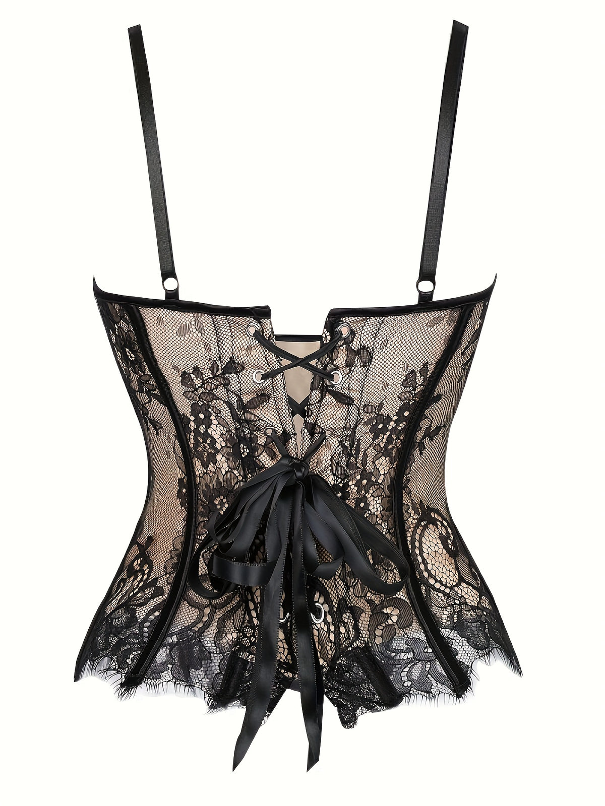 Nocturne Strapless Lace Corset