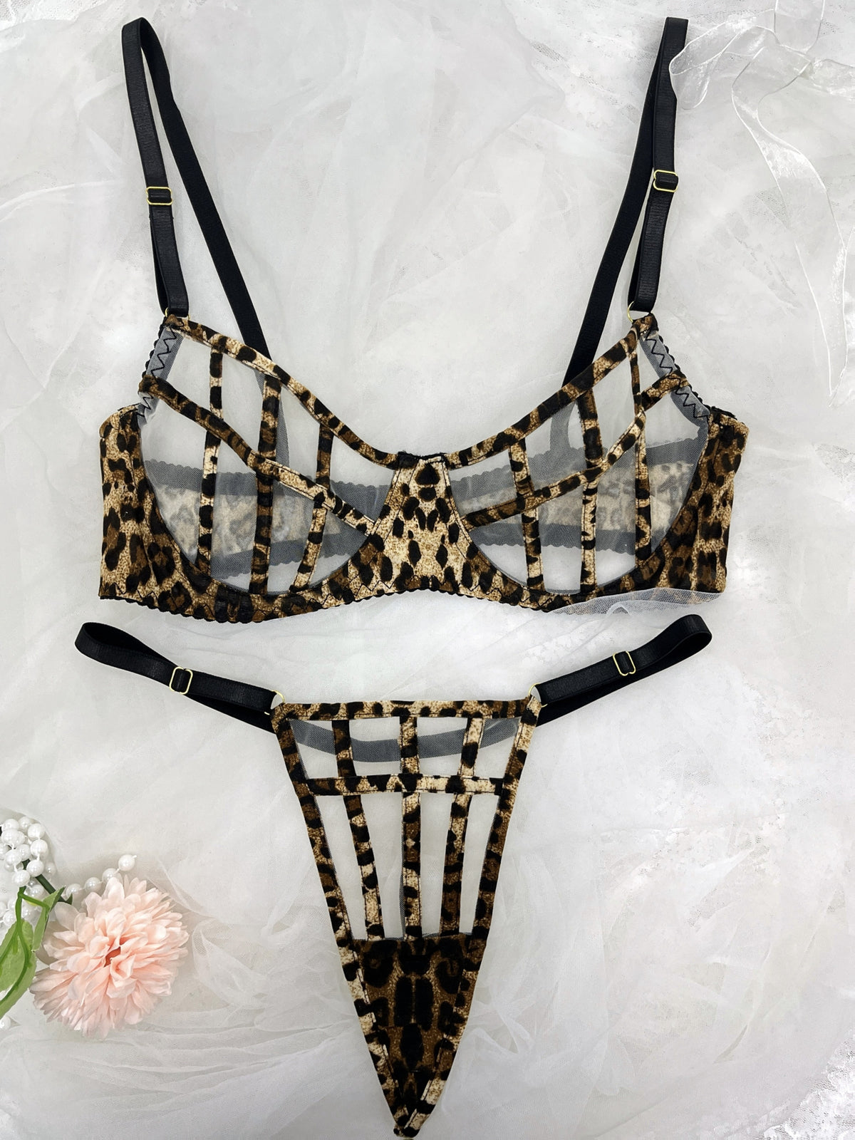 Atelier Leopard Garter Set