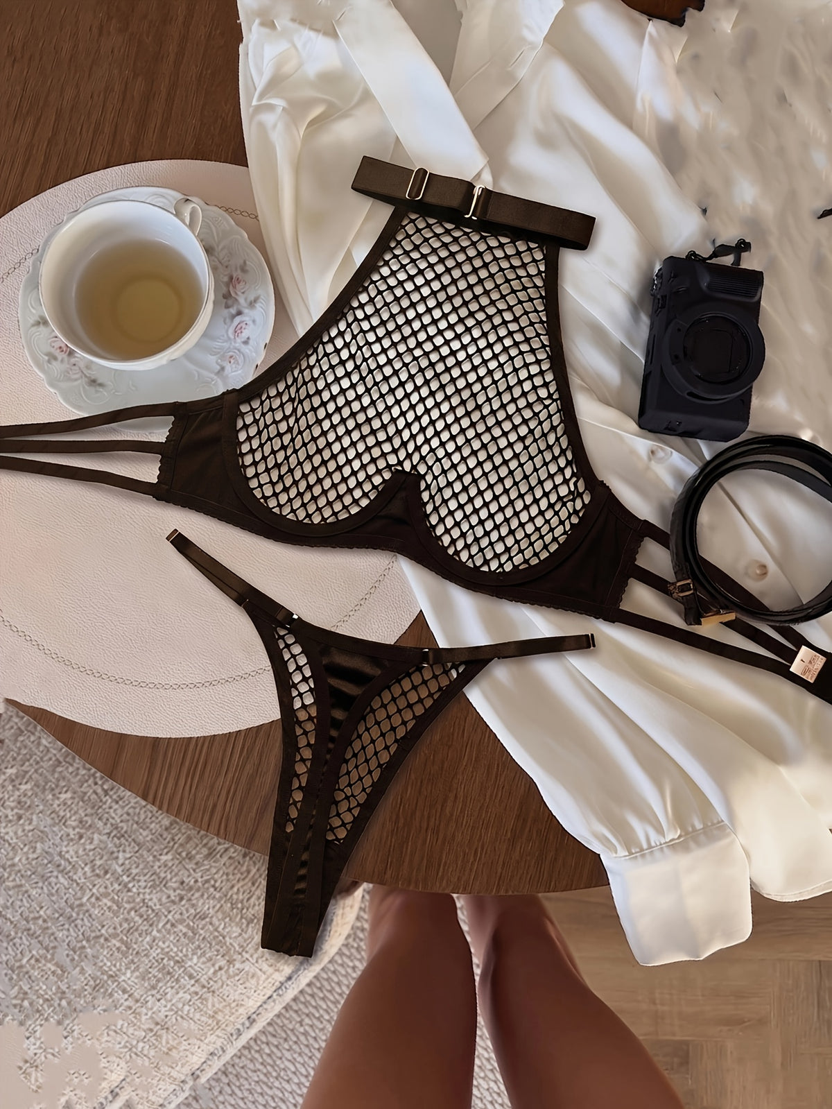 Nocturne Fishnet Set