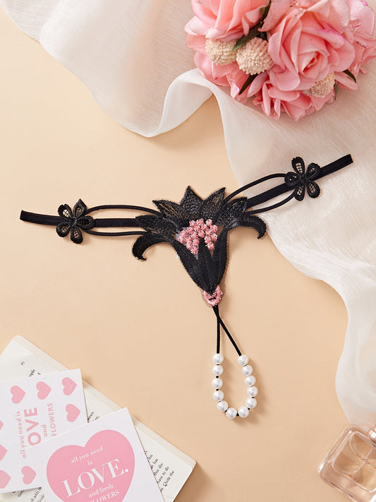 Nera Floral Thong product image